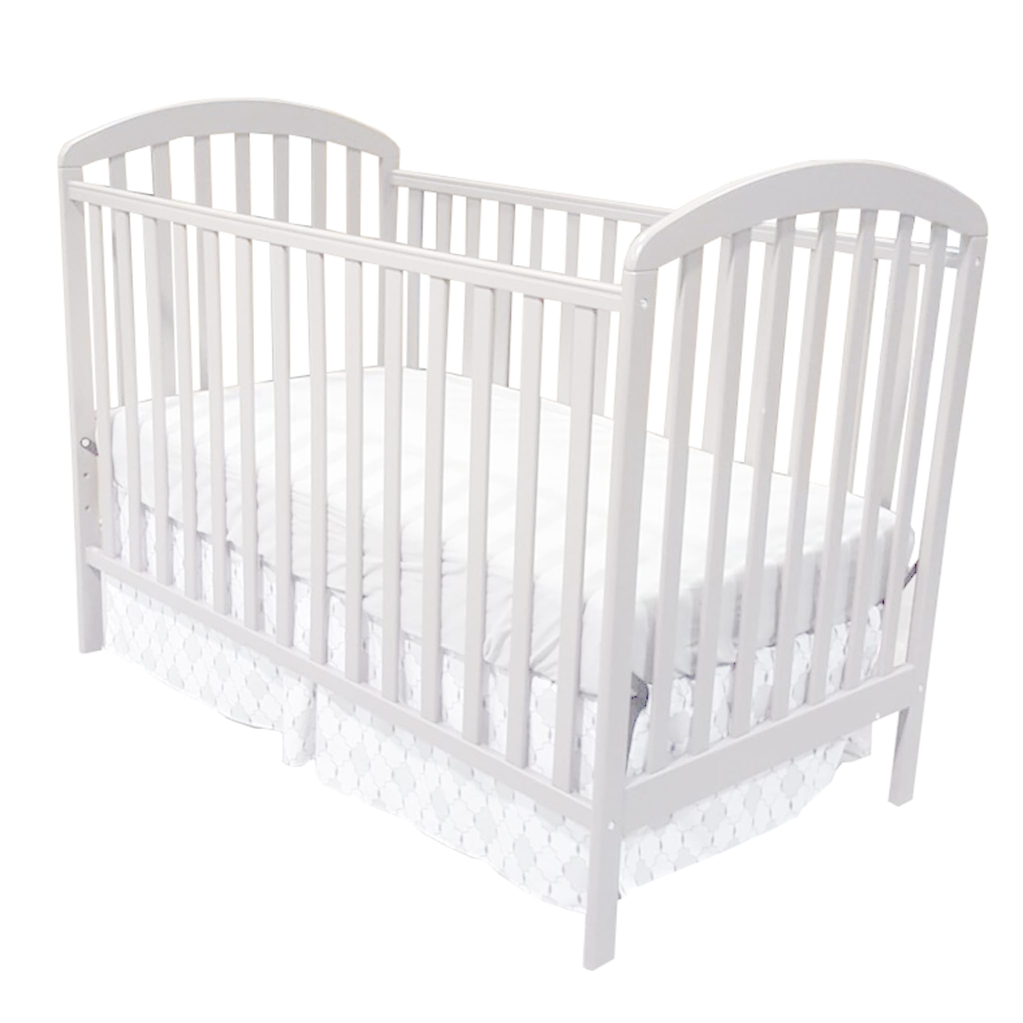 Li L Angels Classic Crib White Clement