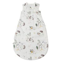 Sac de Nuit Mousseline Bambou 3-36mois - Hérissons