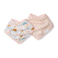 Bavoirs Bandana Mousseline Paquet de 2 - Poisson