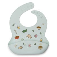 Bavoir en Silicone - Ramen