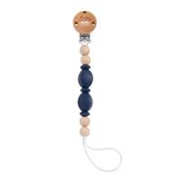 Attache-Suce en Silicone et Bois - Marine