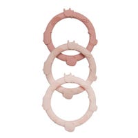 Teething Ring Set - Pink
