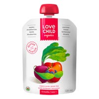 Organic Puree - Superblends - Apples, Strawberries, Beets and Blueberries ( From 6 months )