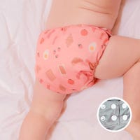 Cloth Diaper 10-35lb - Breakfast