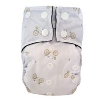 Newborn Cloth Diaper -Bicycle