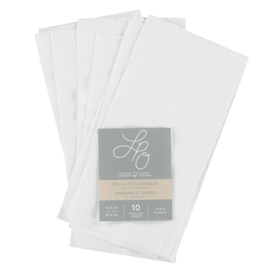 Washable Microfleece Liners Set of 10