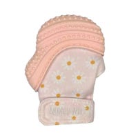 Munch Mitt Pink - Daisies