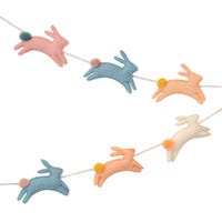 Girlande en Laine - Lapins