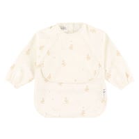 Long-sleeved Bib with integrated pocket 6-24m - Kangaroo