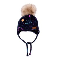 Space Cats Fleece Beanie 2-6y