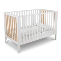 Couchette Bernini - Blanc / Naturel