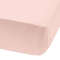 Crib Fitted Sheet - Light Pink