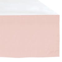 Jupe de lit bébé rose pâle