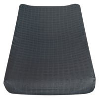 Muslin Changing Pad Cover - Charcoal