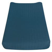 Muslin Changing Pad Cover - Navy