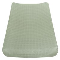 Muslin Changing Pad Cover - Kaki