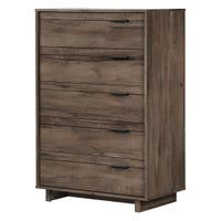 Commode 5 Tiroirs - Fynn Chêne d'automne