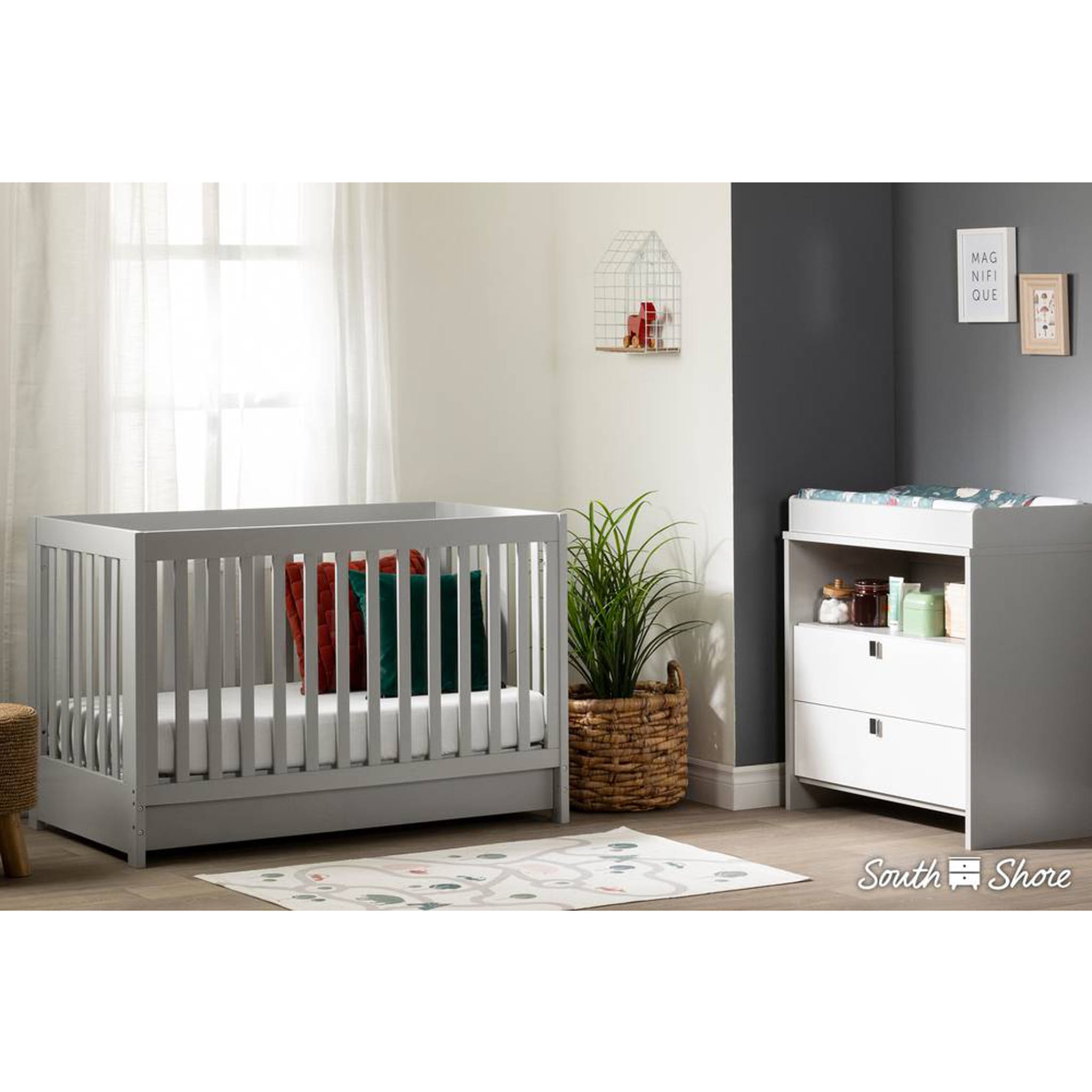 crib with drawers