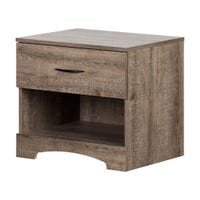 1-Drawer Nightstand - Step One Weathered Oak