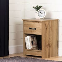 1-Drawer Nightstand - Tassio Nordik Oak