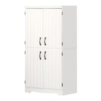 4-Door Storage Cabinet - Farnel Pure White