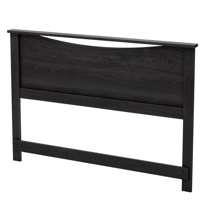 South Shore Furnitures Step One Double Headboard - Gray Oak
