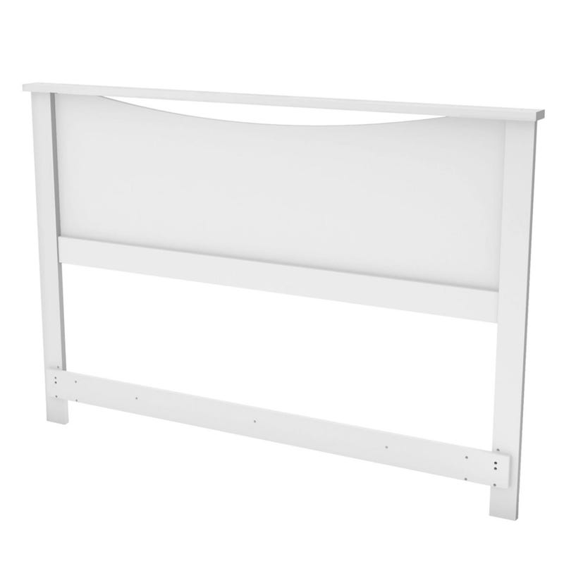 South Shore Furnitures Step One Double/Queen Headboard - Pure White