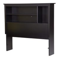 Bookcase Twin Headboard - Vito Pure Black