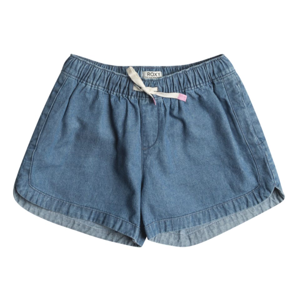 Una Mattina Denim Short 4-14y