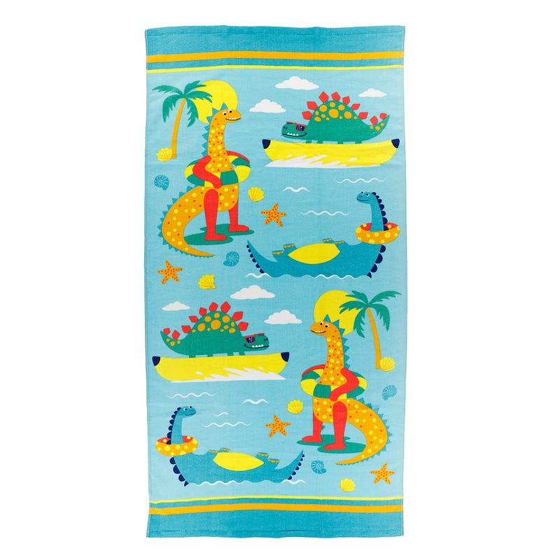 Clément - Gear Beach Towel - Dinosaur Boat