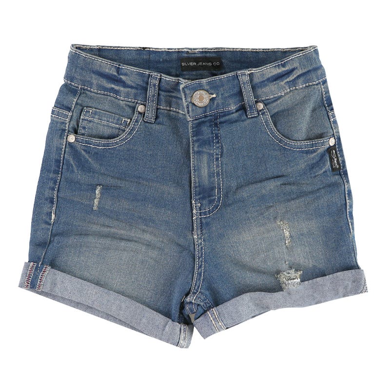 Silver Jeans Lacy Denim Shorts 7-16y