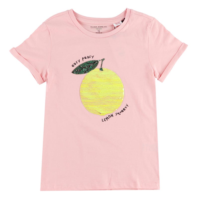 Citrus Flip Sequins T-Shirt