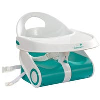 Sit 'n Style Booster Seat - White/Teal