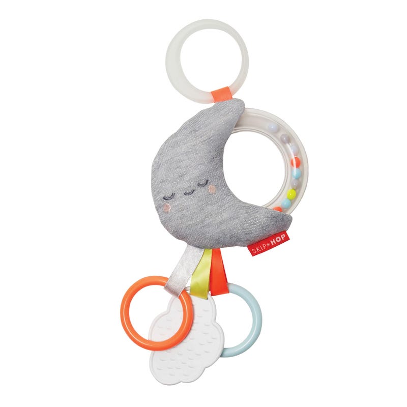 Rattle Moon Stroller Toy