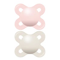 Newborn Anatomical Pacifier Matte Set of 2 - Pink