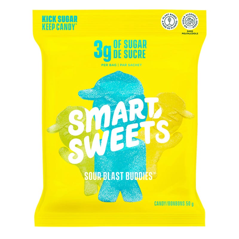 SmartSweets Sour Blast Buddies Candies 50g