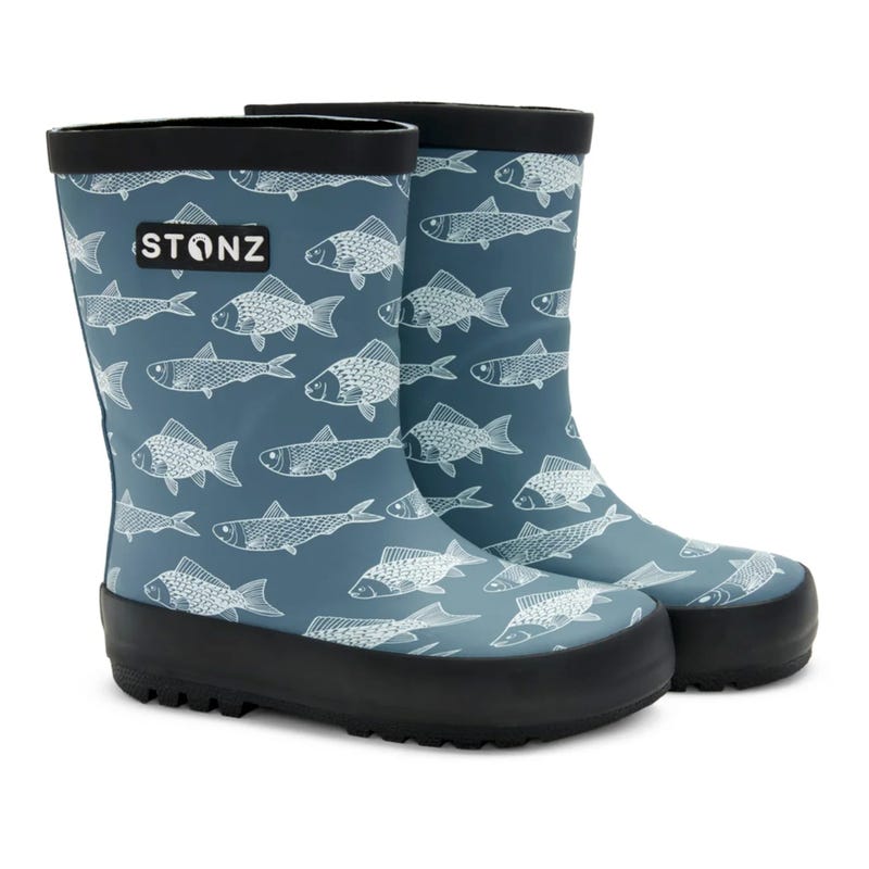 Stonz Salmon Rain Boot Sizes 4-2