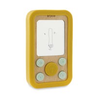Téléphone Bébé en Silicone et Bois Mr Lion