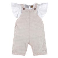 Ensemble Salopette Lin Basic 3-24mois