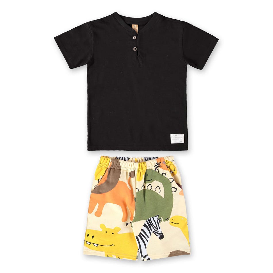 Safari Printed 2 Pieces Set 2-8y