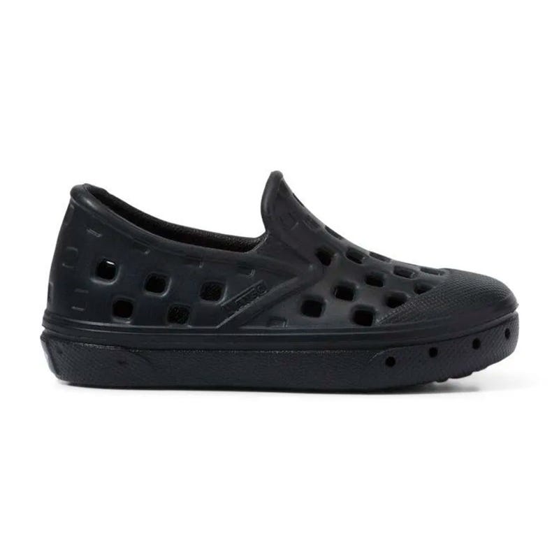 Vans Slip On Treck Black Shoes Sizes 2-10