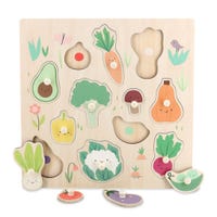 Casse-tête en Bois - Légumes Jardin