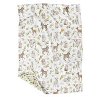 Petite Couverture Minky - Printanier