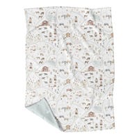Petite Couverture Minky - Ferme Gédéon