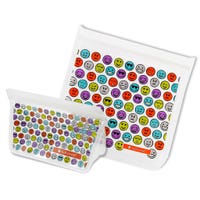 Ziptuck Reusable Lunch Bags 2-pack - Emoji