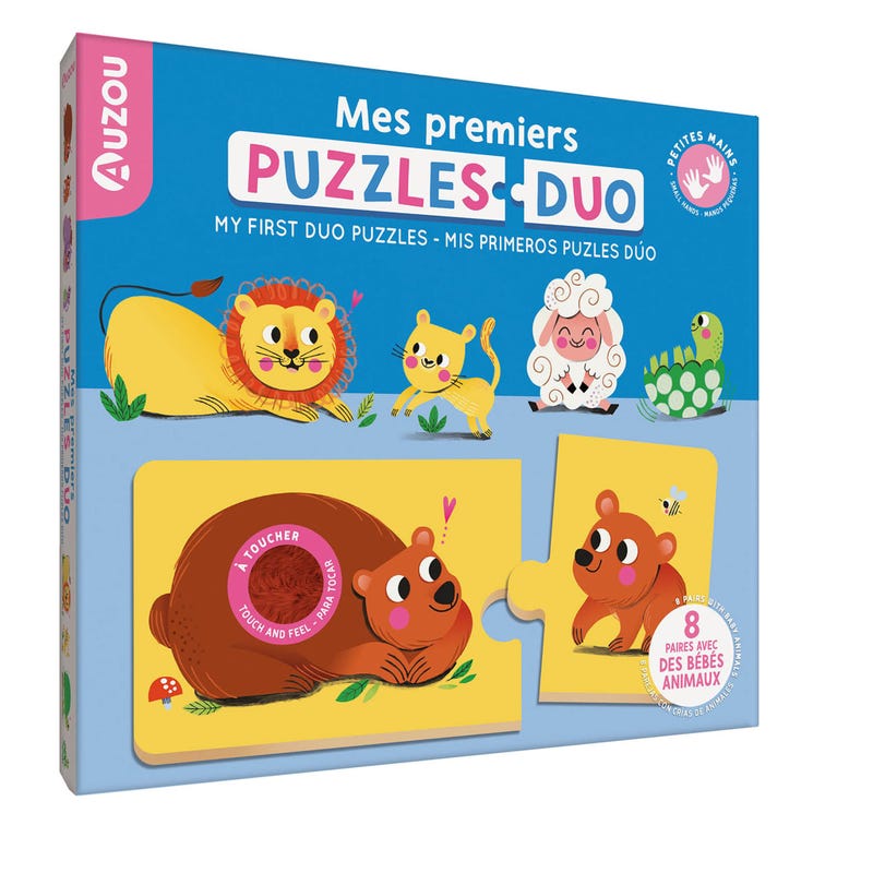 Auzou Mes Premiers Puzzles - Duo Animaux