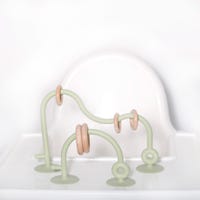 Silicone Suction Teething Toy - Green