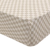Crib Fitted Sheet - Plaid