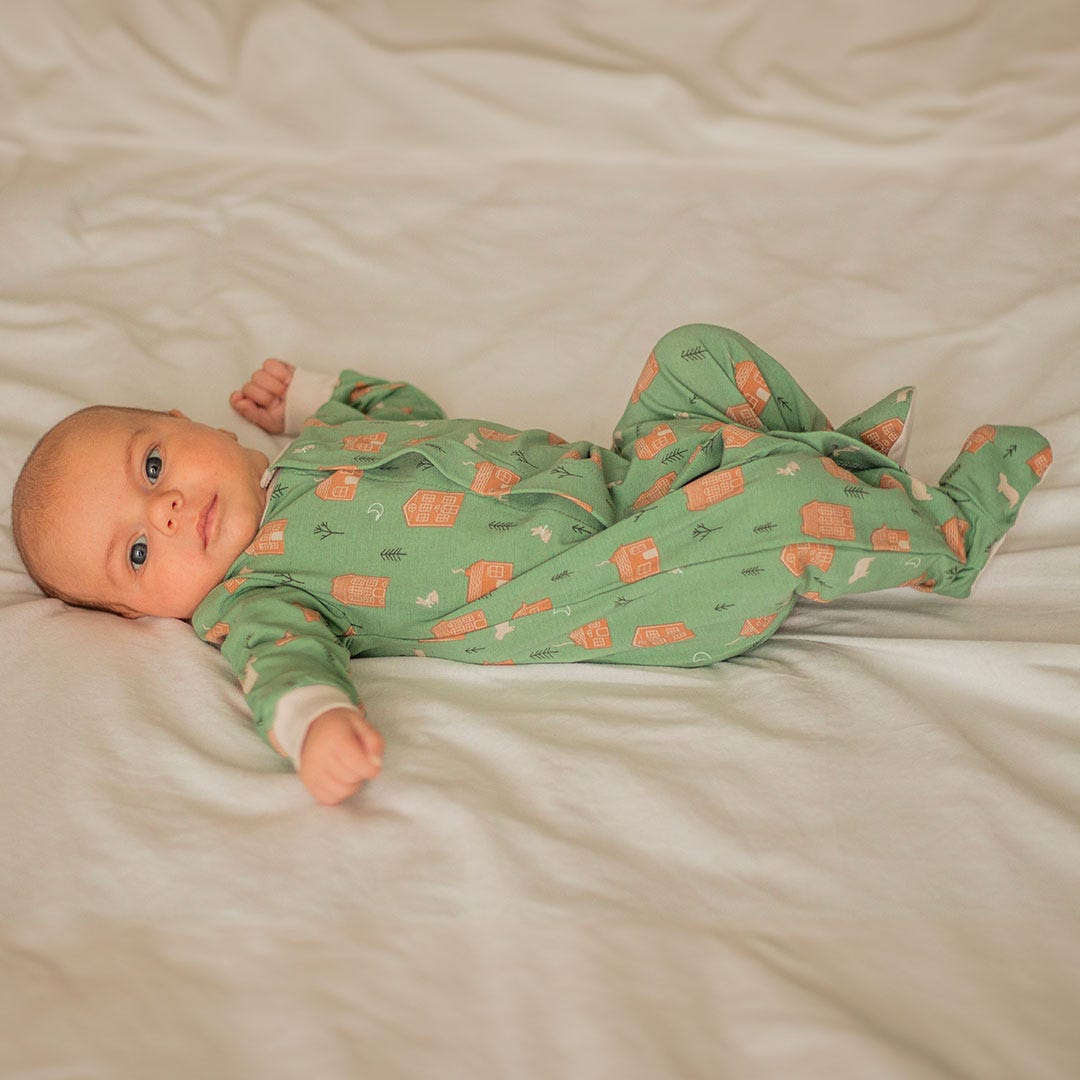 Colle Colle Houses Magnetic Pajamas Premature 12m Clement