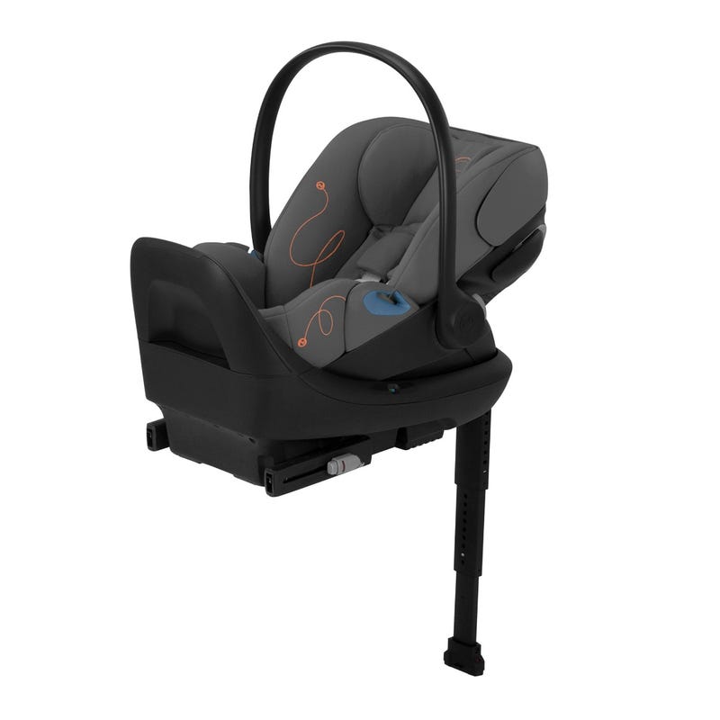 Cybex Cloud G Lux Comfort Extend Infant Car Seat 4-35lb - Lava Grey